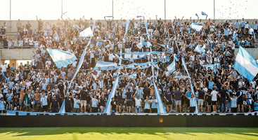 Large presence of Argentine fans